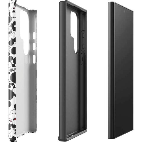 Disney Mickey Mouse Face Pattern Galaxy S25 Ultra Impact Case